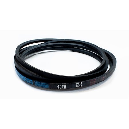 D&D A165 Classical V-Belt, 167 in Outside Length, 1/2 in Top Width, 1 Ribs A165